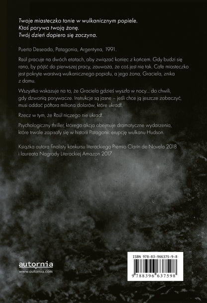 Szary okup — Cristian Perfumo, tylna okładka