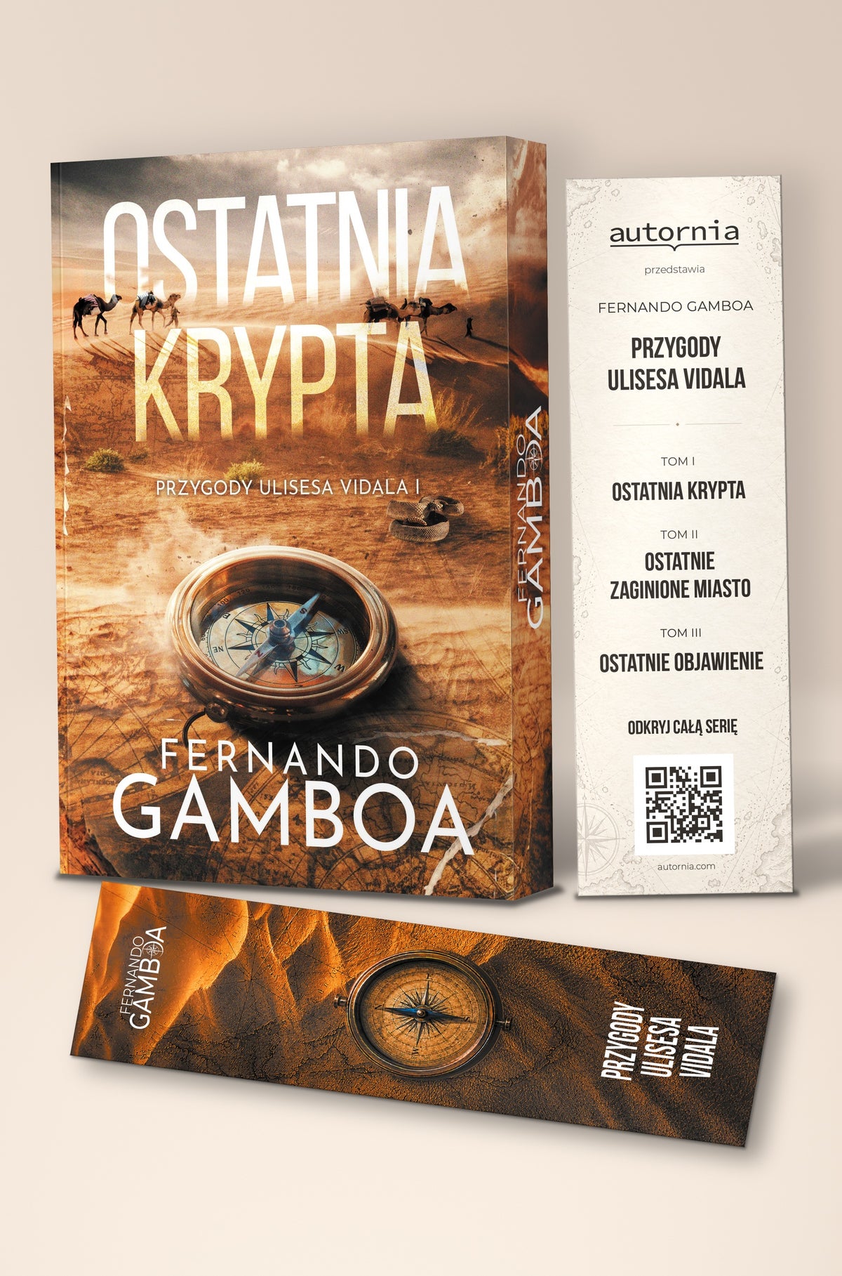 Ostatnia krypta Fernando Gamboa – wydanie Premium z barwionymi brzegami i kolekcjonerską zakładką